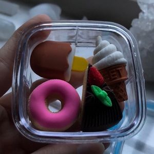 Y2K Food Erasers